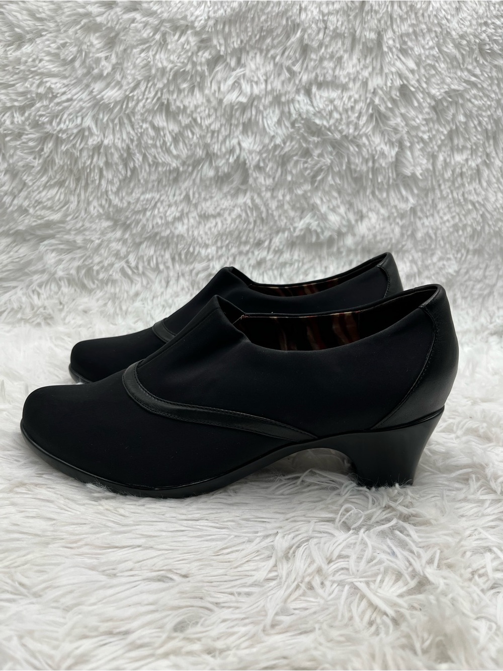 ABEO B.I.O. System Judith Pumps Size 9.5 Black Stretch Pump Heels